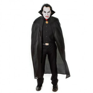 картинка Накидка Дракулы - плащ с черным воротником от магазина Одежда+