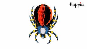 картинка Бумажный паук на Хэллоуин от магазина Одежда+